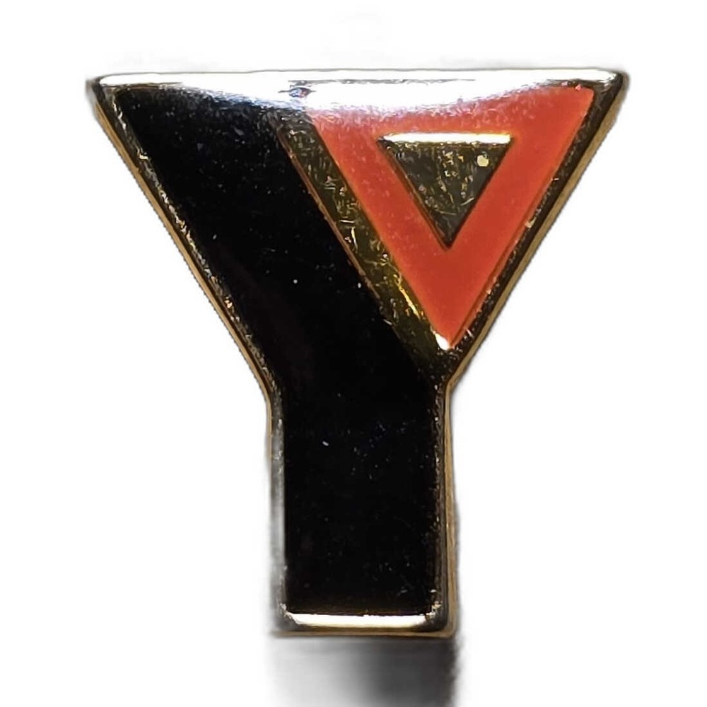 Vintage YMCA Spirit Mind Body Logo spirit mind body Hat Vest Lapel Pin E6